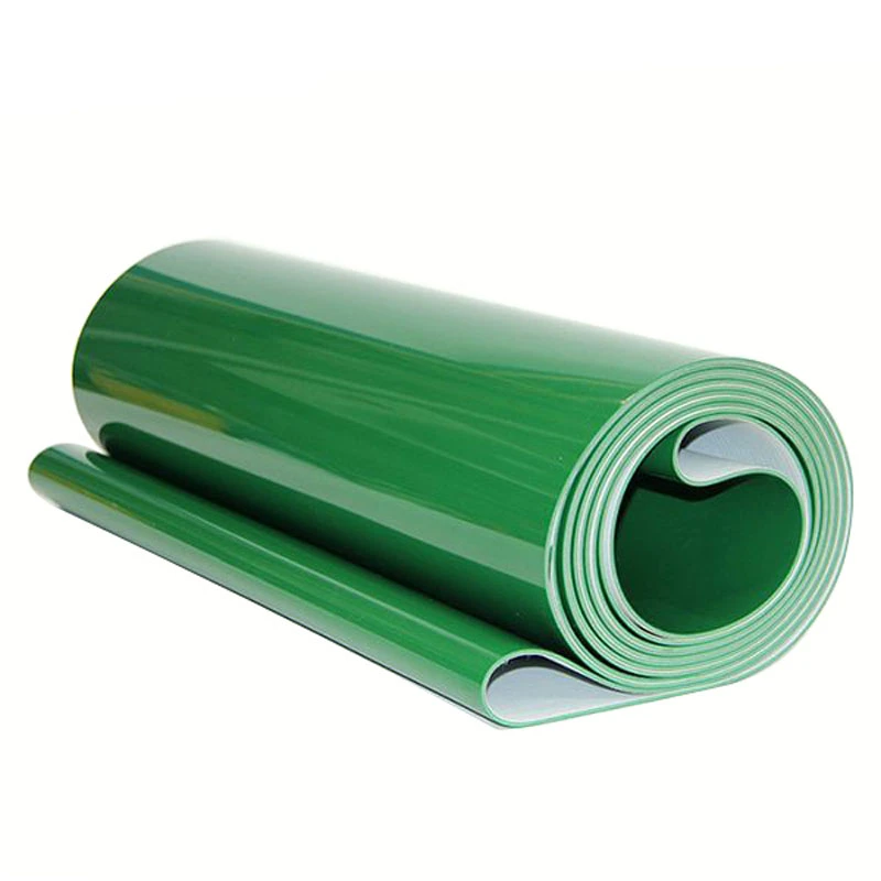 Pvc dopravní pás zelený