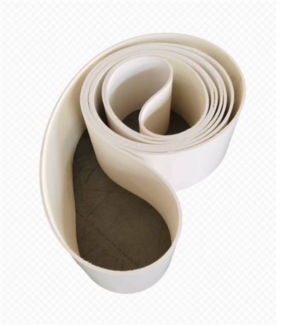 Tloušťka 8 mm mmm bílá barva pás do dopravního pásu pro jídlo